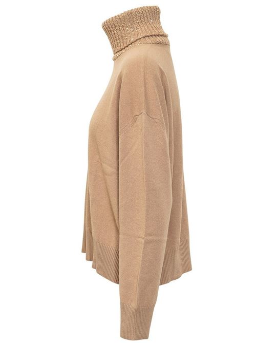 high neck with applications FABIANA FILIPPI | MAD214F028I9181256